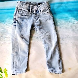 H&M boys Jeans size 1  1/2 to 2 years distressed light wash
